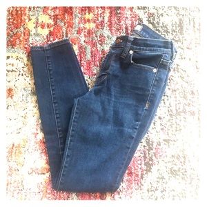 Madewell high rise skinny jeans